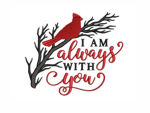A Cozy Cardinal Embroidery Design for Heartfelt Handmade Gifts