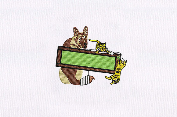 A Designer's Honest Review of Friendly Cat and Dog Embroidery