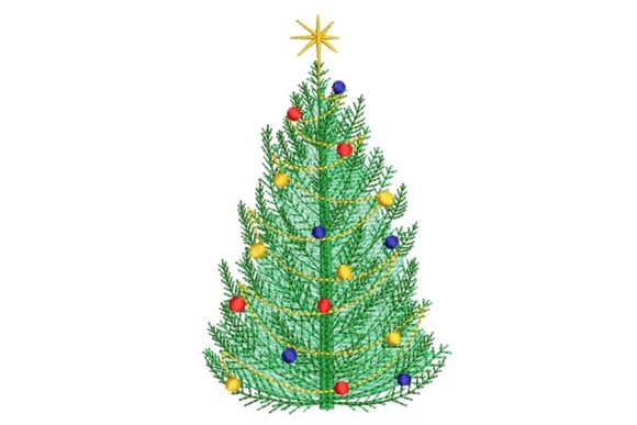 A Designer's Review: Christmas Tree with Toys Embroidery Design