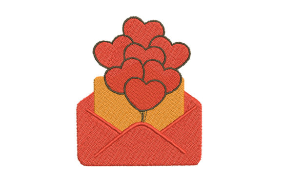 A Designer's Review of the Valentine's Postcard Hearts Embroidery