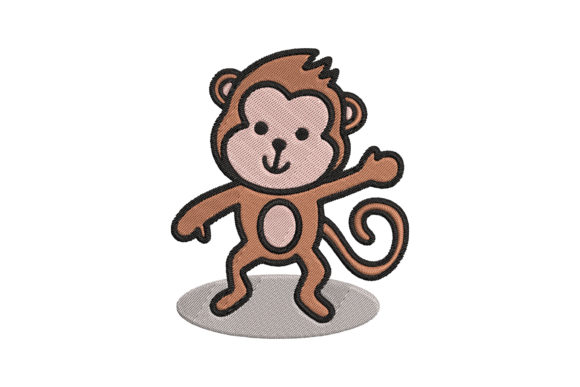 A Designer’s Review of the Cute Animal Monkey Embroidery
