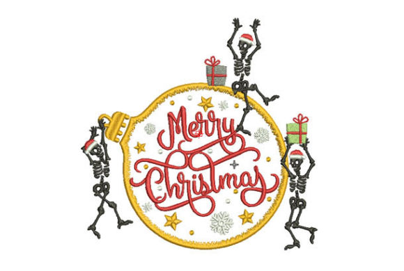 A Festive Skeletons Party Embroidery Design Review