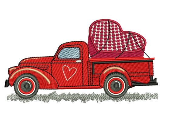 A Professional's Review of the Love Truck Embroidery Design
