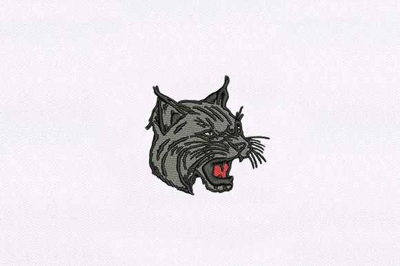 A Wild Cat Face Embroidery Design Review for Craft Fair Success