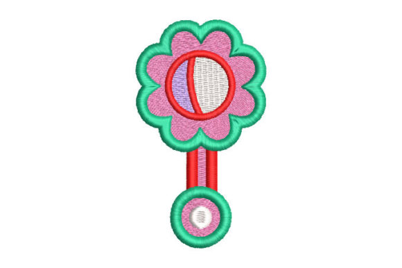 Baby Toy Rattle Embroidery: A Seller's Design Evaluation