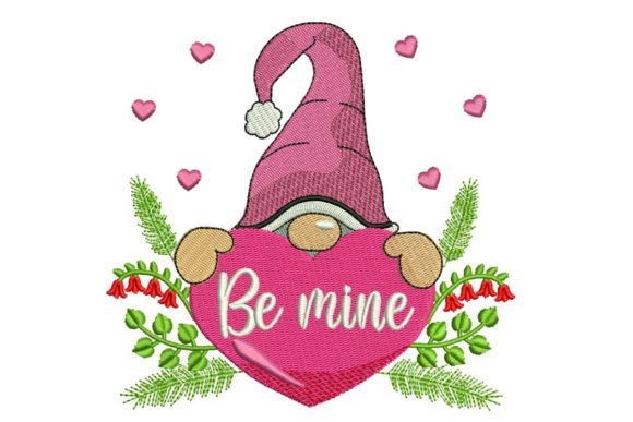 Be Mine Gnome Embroidery Design Review