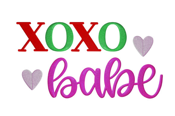 Craft Fair Review: The Xo Xo Babe Embroidery Design