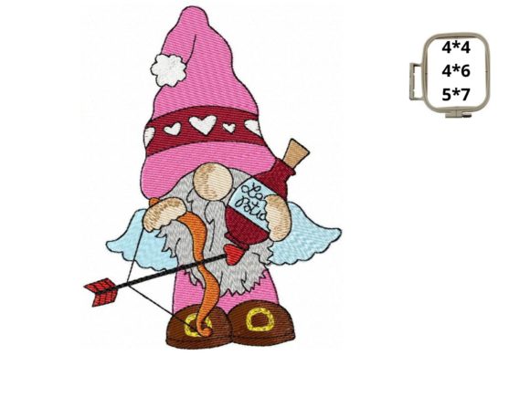 Cupid Gnome: A Valentine Embroidery Design Review