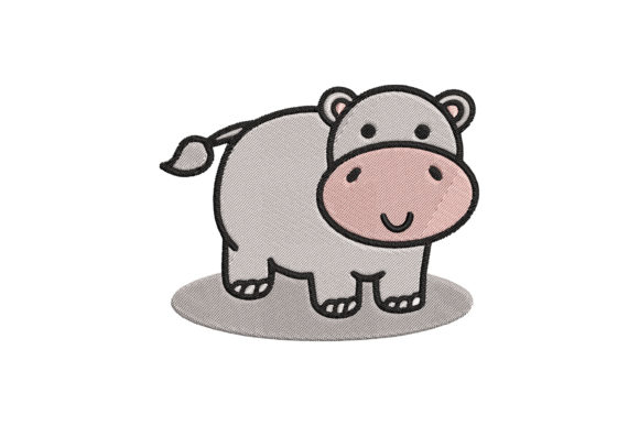 Cute Hippo Animal Cartoon Embroidery: A Seasonal Designer’s Review