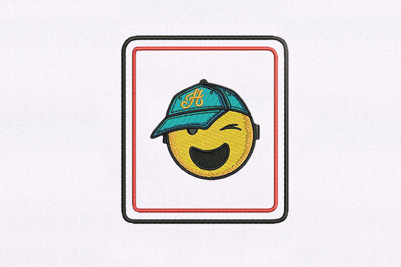 Evaluating Hat Wearing Emoji for Your Embroidery Products