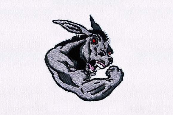 Evaluating the Strong Donkey Embroidery Design for Personalized Gifts