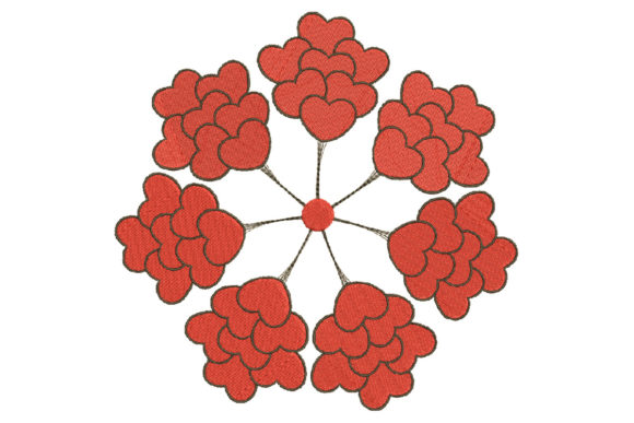 Hearts Mandala: A Valentine's Embroidery Designer Review for Craft Fair Success