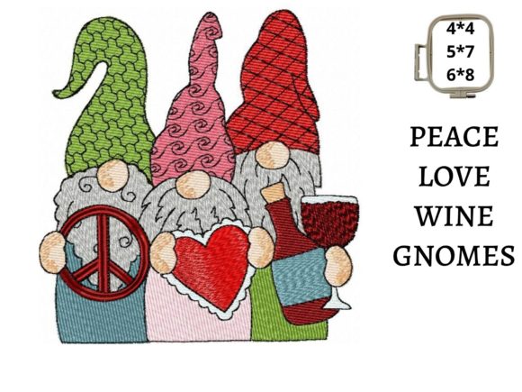 Peace, Love, and Wine: A Valentine Gnome Design Review