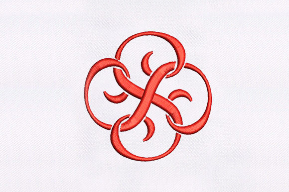 Red Symmetrical Shape: A Seasonal Design Review for Crafters