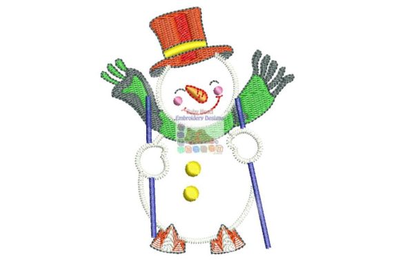 Snowman Ski Cross Country: A Holiday Design Review for Real Projects