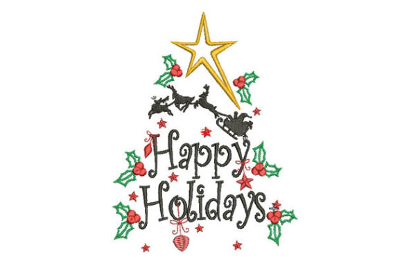 The Happy Holidays Tree: A Branding Asset Review